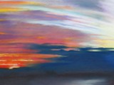 ALBA ROVENTE SULLA LAGUNA 2005 Pastello su carta Fabriano Tiepolo cm 70x100