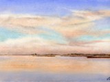 BARENE FILIFORMI 2002 pastello su carta Fabriano Tiepolo cm 20x32