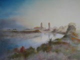 BRUMESTEGHE LIVENTINE 2009 Pastello su carta Hane cm 123x150