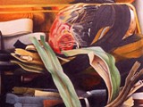 LA SCATOLA DI LATTA 2001 grafite e matite colorate su carta Fabriano Tiepolo cm 25x35 