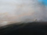 NEBBIA IN BRUSSA 2000 Pastello su carta Fabriano Tiepolo cm 70x100