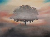 PCESCA-PRESENZE ALL'ALBERO DI REITIA 2006 Pastello su Carta Fabriano Tiepolo cm 70x100