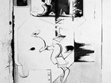 05 SVILUPPO VERSO L'ALTO - 1970 - China su carta fabriano - cm 33,5x24