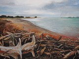 Giovanni Cesca 02 VITE TRAVOLTE E ANDATE 2015 olio su tela cm 100x150