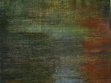 RIFLESSI D'ACQUE A TREVISO 02 2010 pastello encaustizzato su tela incollata su tavola cm 30x30